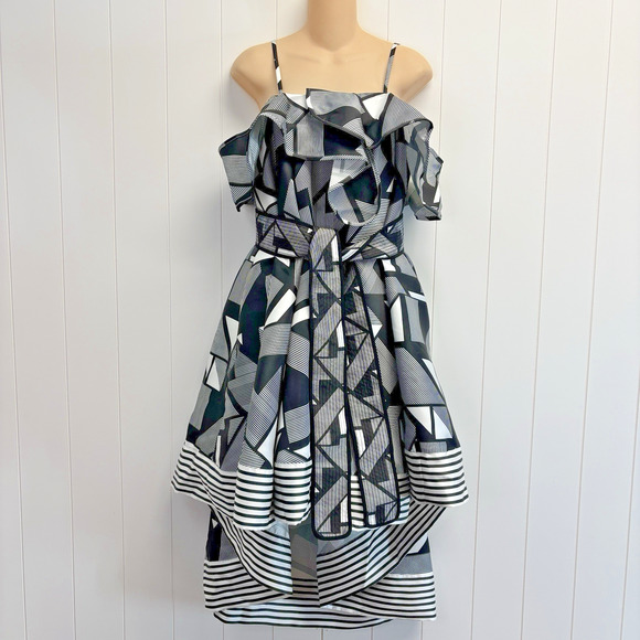 Ivy You Ivy Womens Maximalist Avant Garde Formal Dress Size M Cocktail Clubwear - Picture 1 of 9